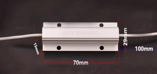 RX24黄金铝壳电阻