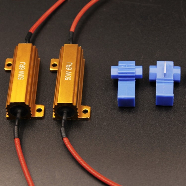 汽车灯专用RX24黄金铝壳电阻