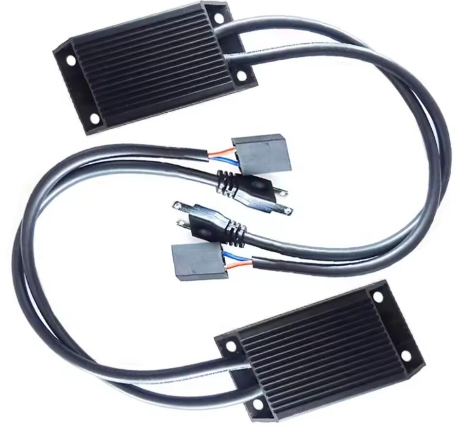 汽车灯专用RX24黄金铝壳电阻